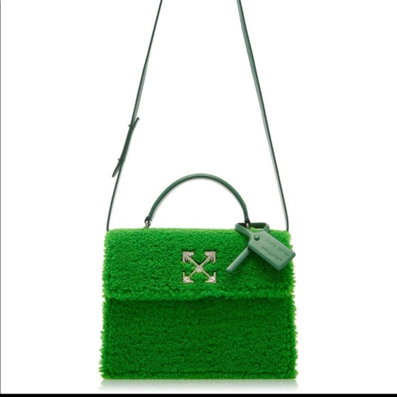 LOOKING TO BUY JITNEY 2.8 GREEN FUR / SHEARLING BAG 💚💚 - Picture 3 of 3